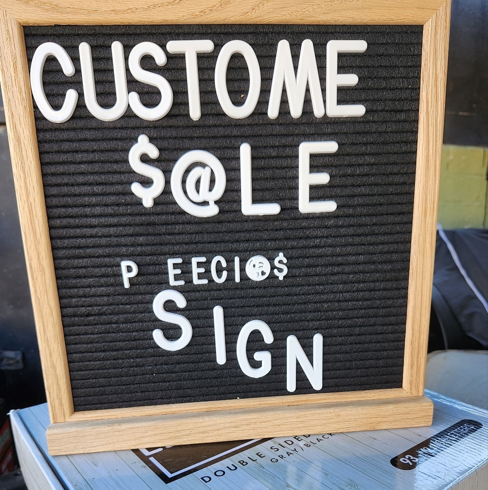 The original LETTER BOARD  supply co.